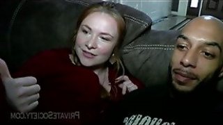 Her first black buttfuck cumshot big ass